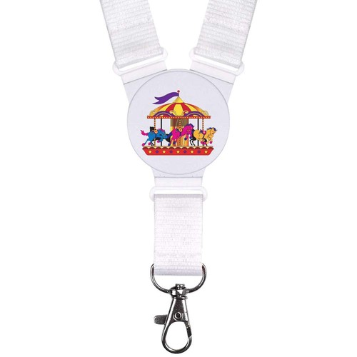 Merry round lanyard - go,