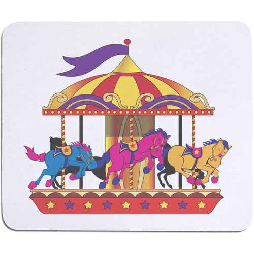 Merry round mouse mat - 'merry, /