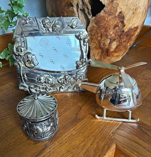 Silver plated photo - , frame
