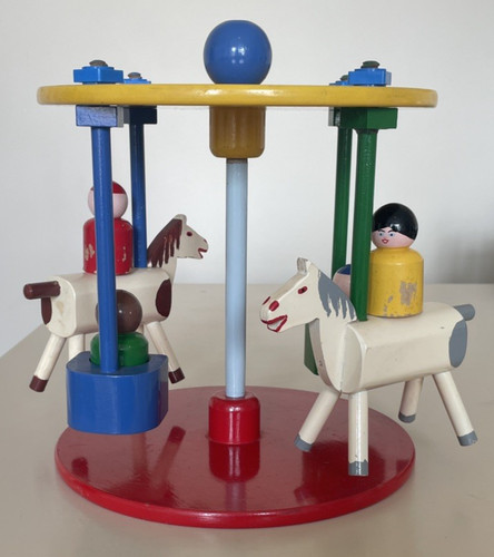 Vintage 1950s escor wooden toy - 1950s,