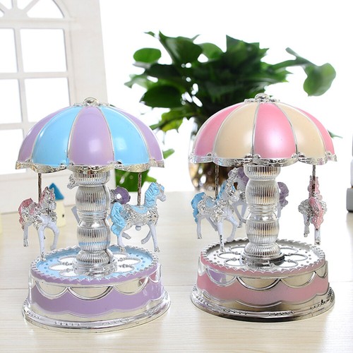 Toy merry round music box - merry-go-round,