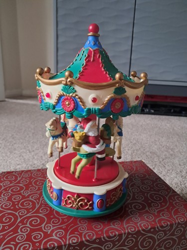 Vintage avon santa rides - santa, a