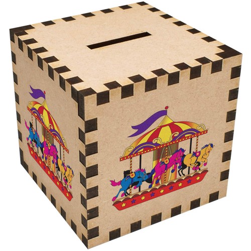 Merry round money box - box, /