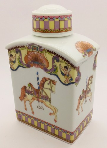 Hutschenreuther tea caddy - hutschenreuther,
