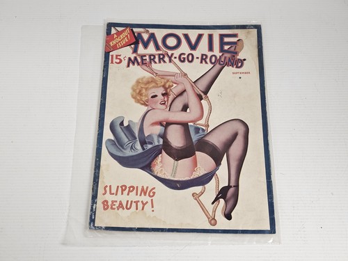Vintage movie merry round - movie, merry-go-round