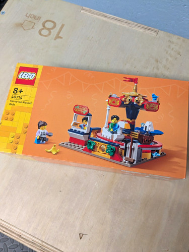 Lego 40714 merry - lego, merry-go-round