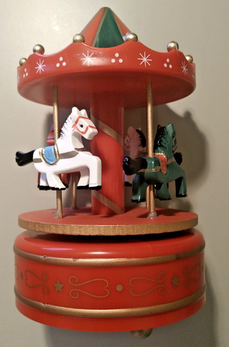 Wind musical merry round - merry, go