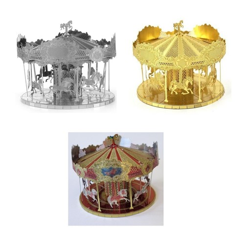 Metal models merry round 3d - merry, go