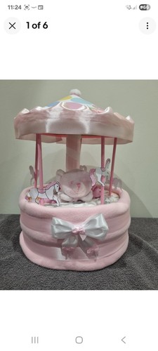 Nappy cake merry round - merry,